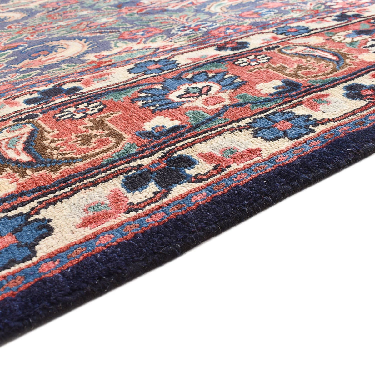 Alfombra persa - Clásica - 290 x 196 cm - rojo oscuro