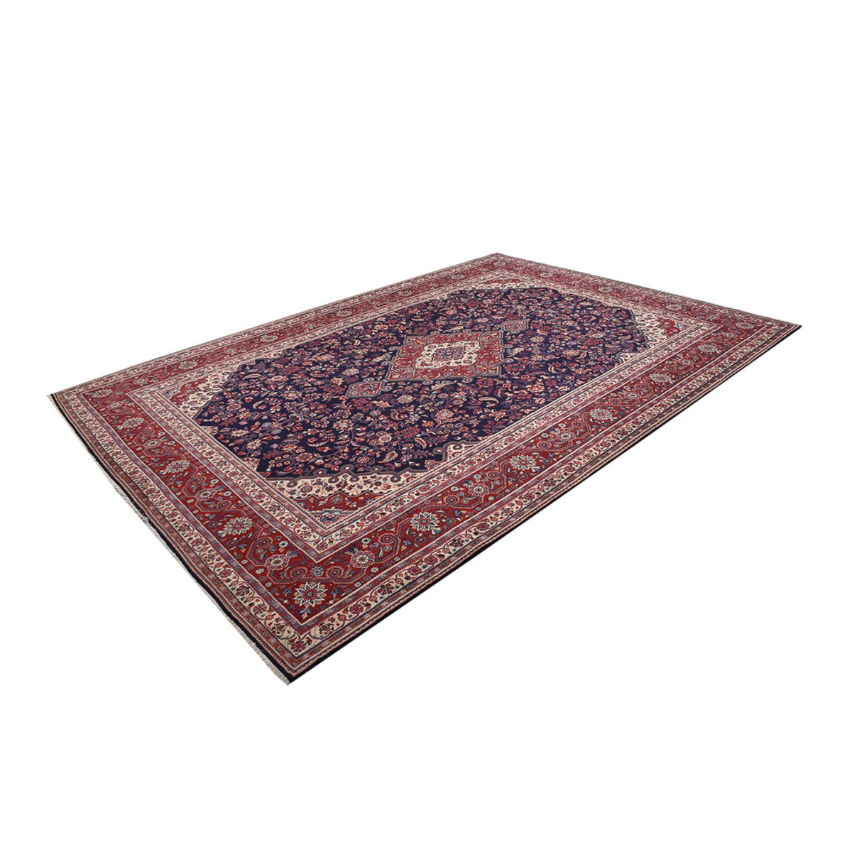 Alfombra persa - Clásica - 428 x 306 cm - rojo oscuro