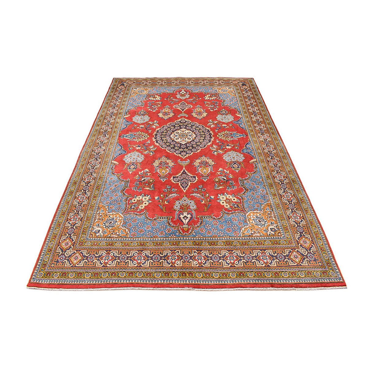 Alfombra persa - Real - 318 x 204 cm - rojo