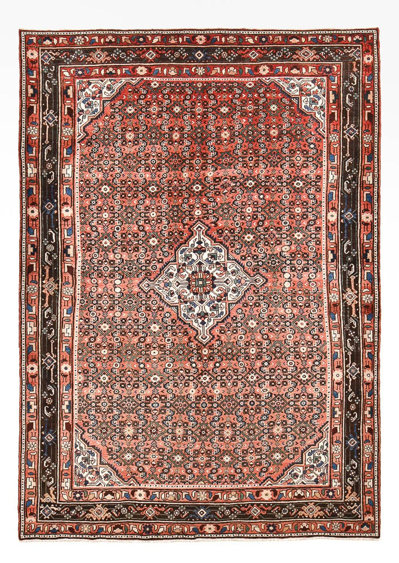 Alfombra persa - Nómada - 305 x 212 cm - rojo claro