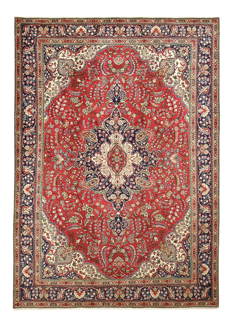 Alfombra persa - Tabriz - 363 x 257 cm - rojo