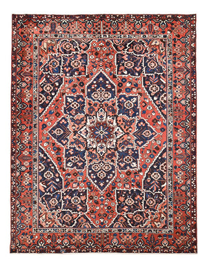 Alfombra persa - Nómada - 353 x 274 cm - rojo claro