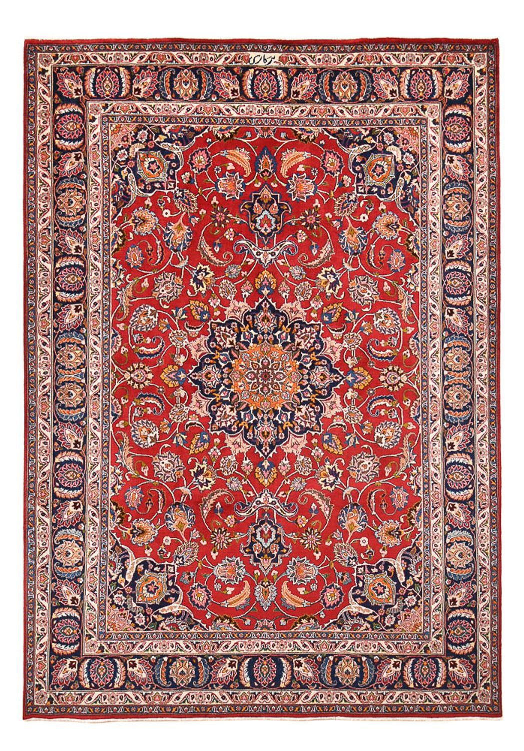 Alfombra persa - Clásica - 345 x 243 cm - rojo