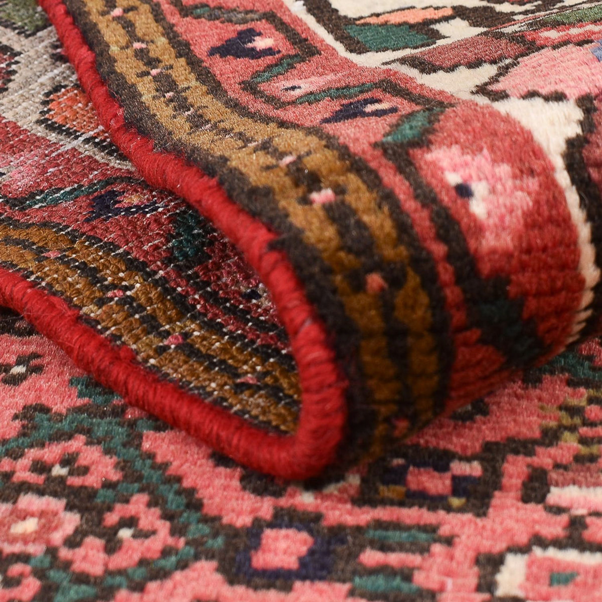Alfombra persa - Nómada - 283 x 195 cm - rojo claro