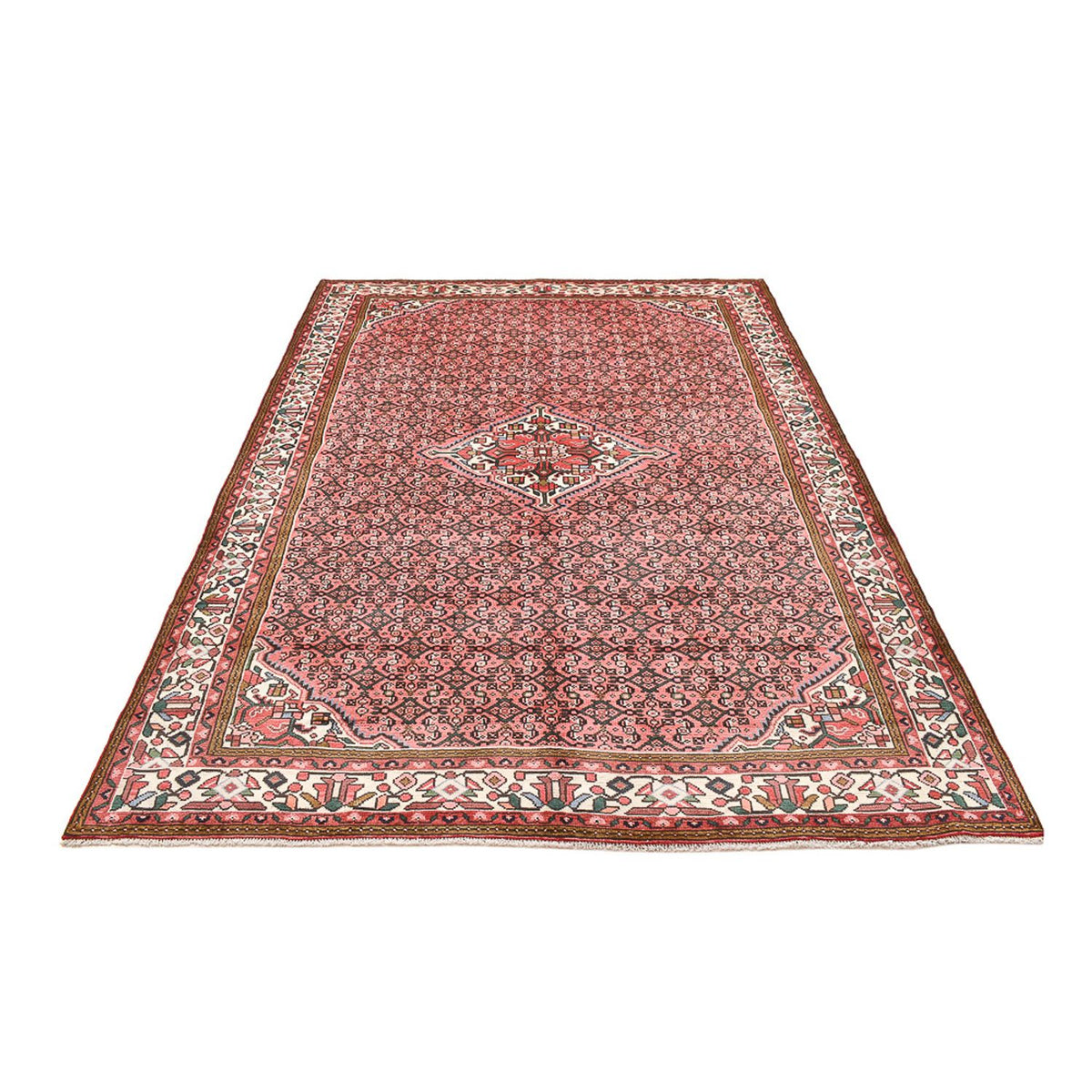 Alfombra persa - Nómada - 283 x 195 cm - rojo claro