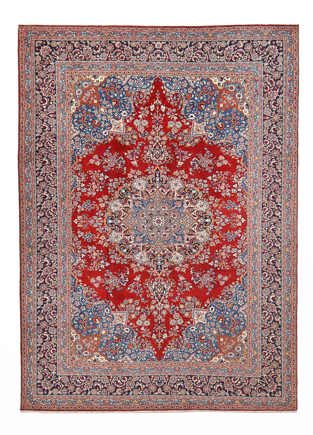 Alfombra persa - Clásica - 341 x 243 cm - rojo