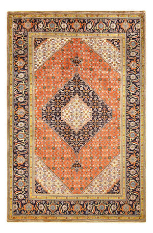 Alfombra persa - Tabriz - 306 x 197 cm - naranja
