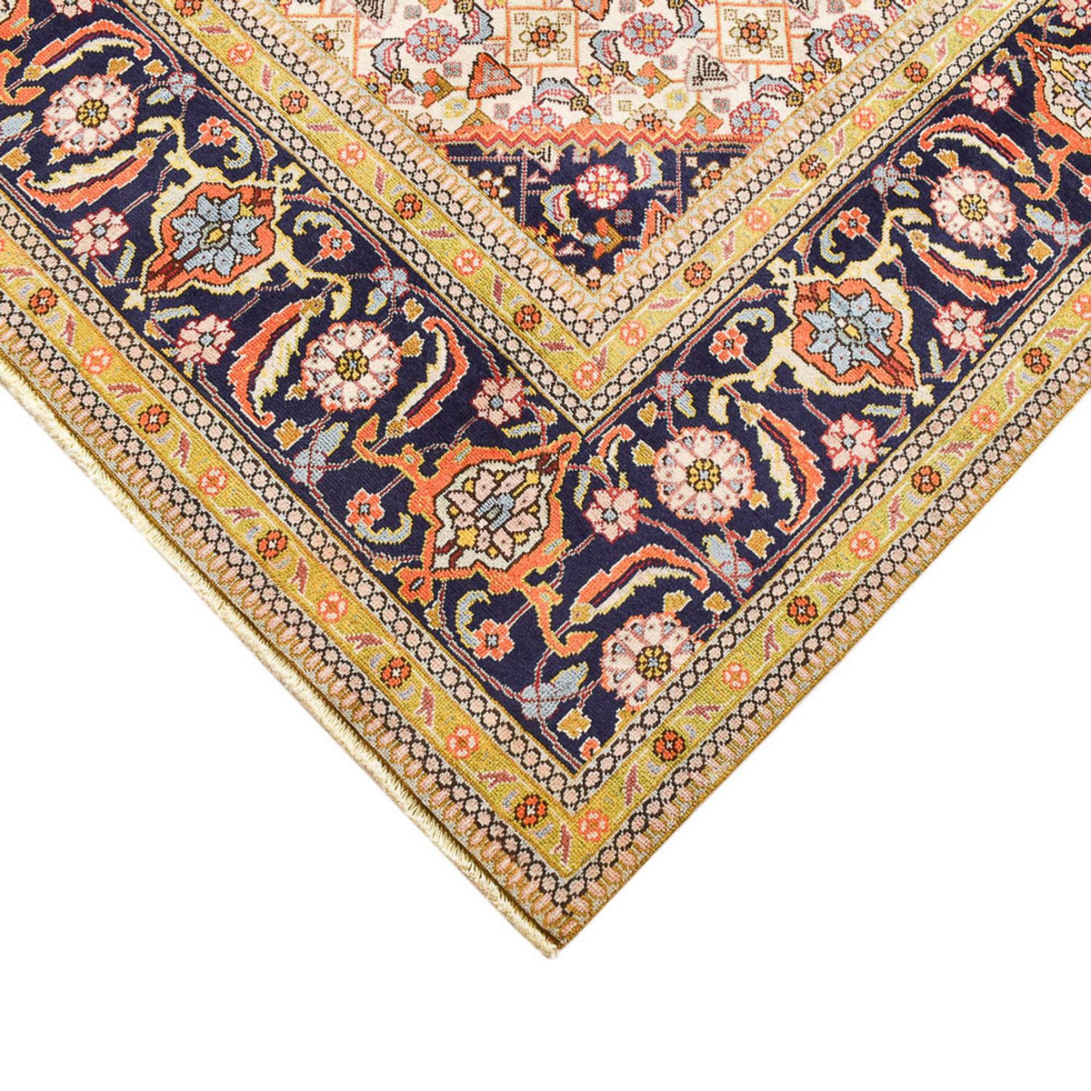 Alfombra persa - Tabriz - 306 x 197 cm - naranja