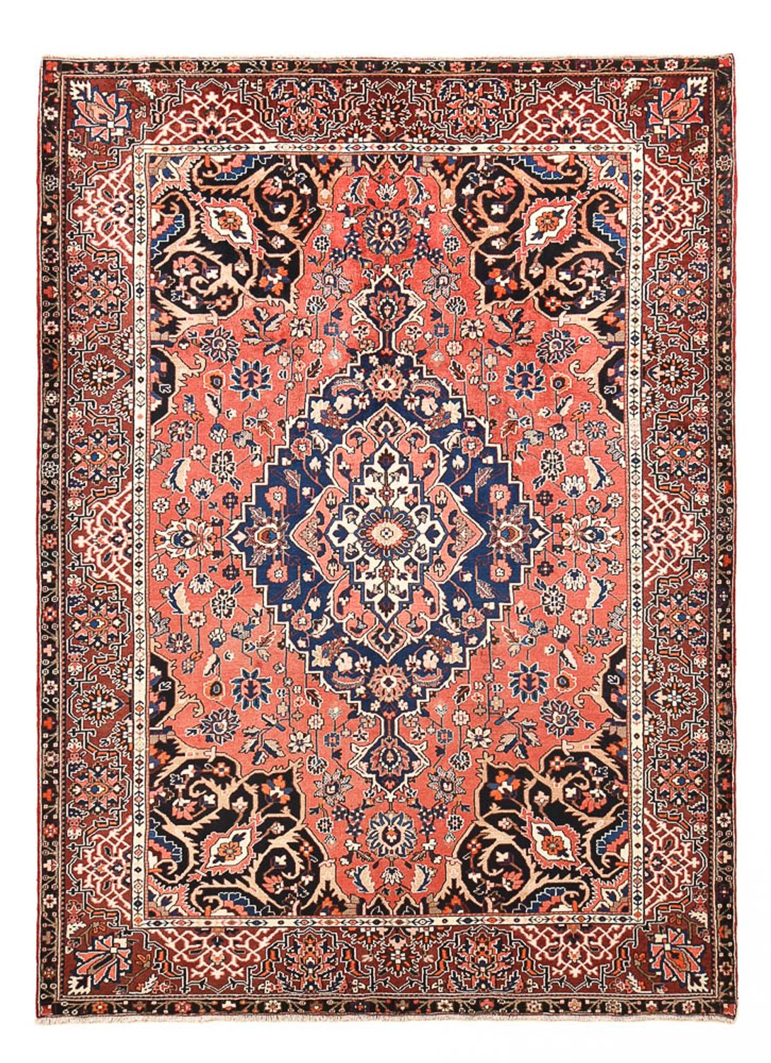 Alfombra persa - Nómada - 307 x 227 cm - rojo claro