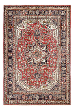Alfombra persa - Tabriz - 295 x 200 cm - rojo