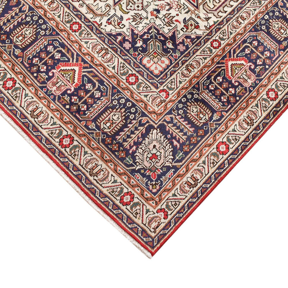 Alfombra persa - Tabriz - 295 x 200 cm - rojo