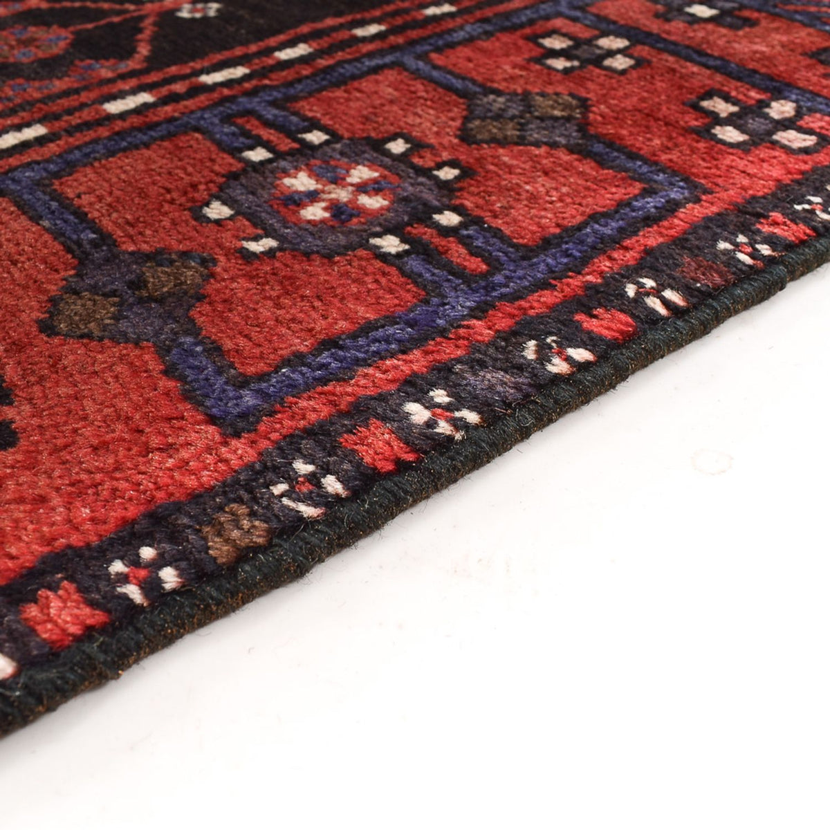 Alfombra de pasillo Alfombra persa - Nómada - 303 x 104 cm - rojo