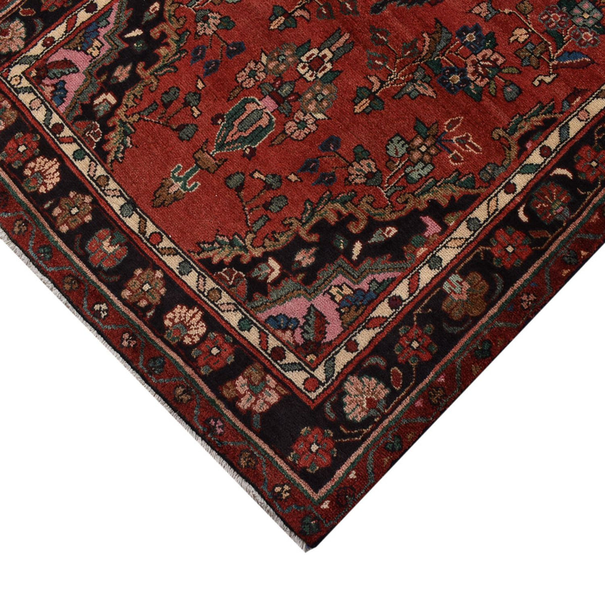 Alfombra de pasillo Alfombra persa - Nómada - 420 x 107 cm - rojo