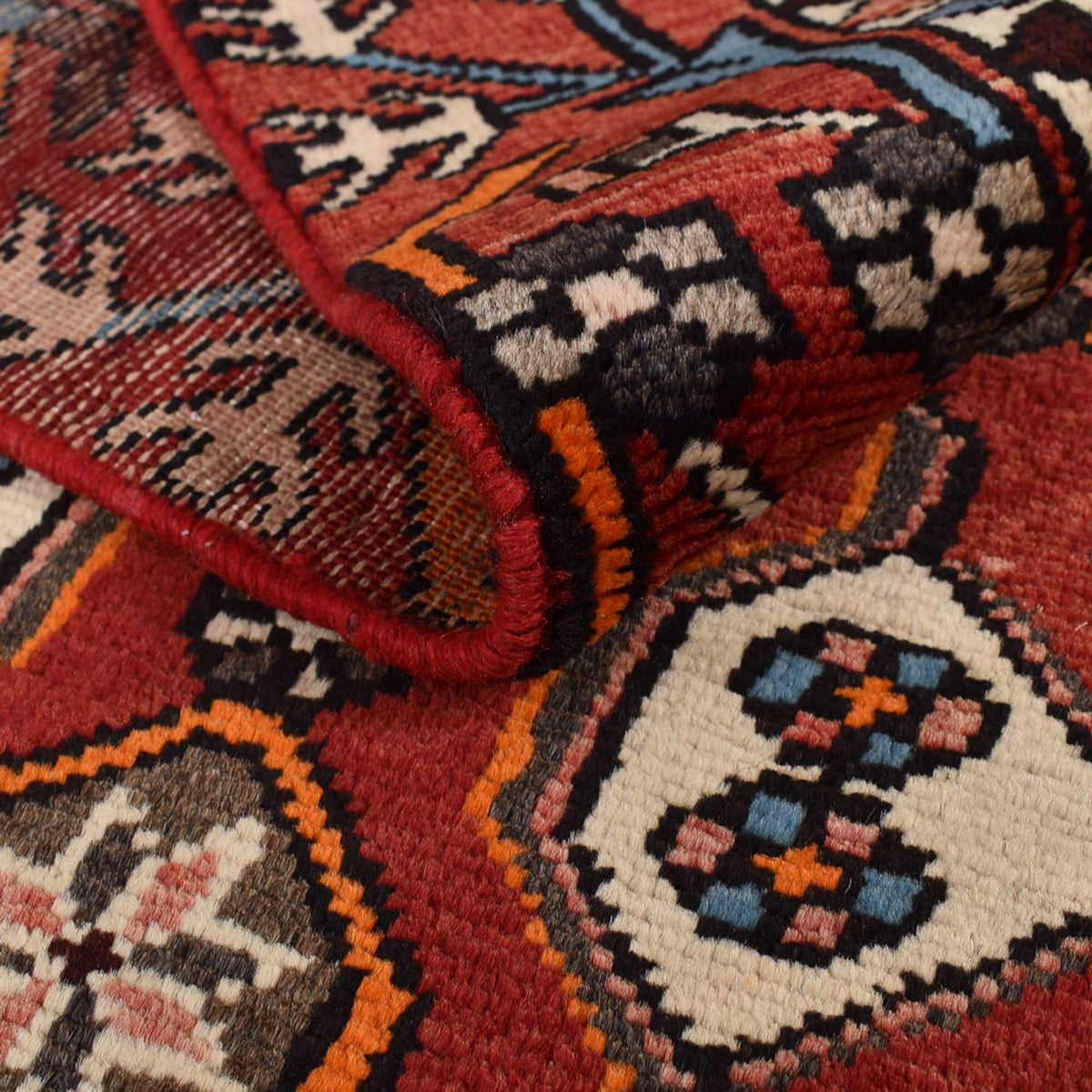 Alfombra de pasillo Alfombra persa - Nómada - 297 x 111 cm - multicolor