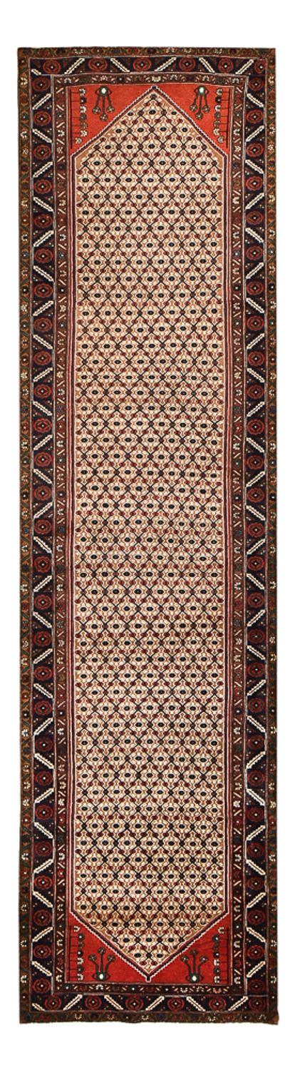 Alfombra de pasillo Alfombra persa - Nómada - 392 x 104 cm - beige