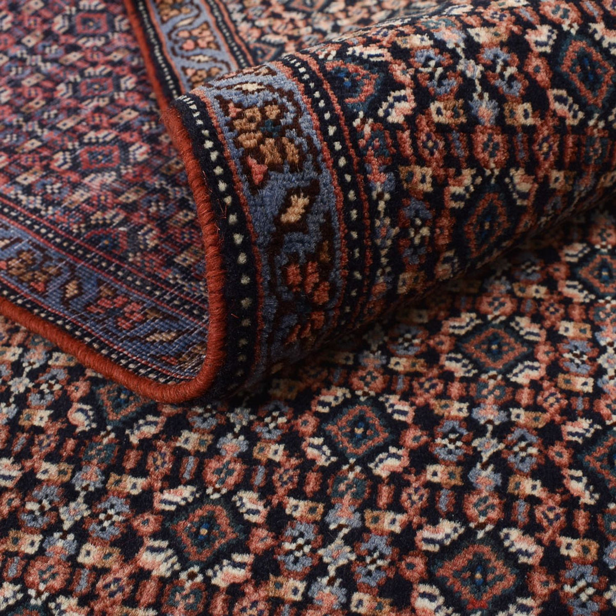 Alfombra de pasillo Alfombra persa - Clásica - 378 x 105 cm - beige oscuro