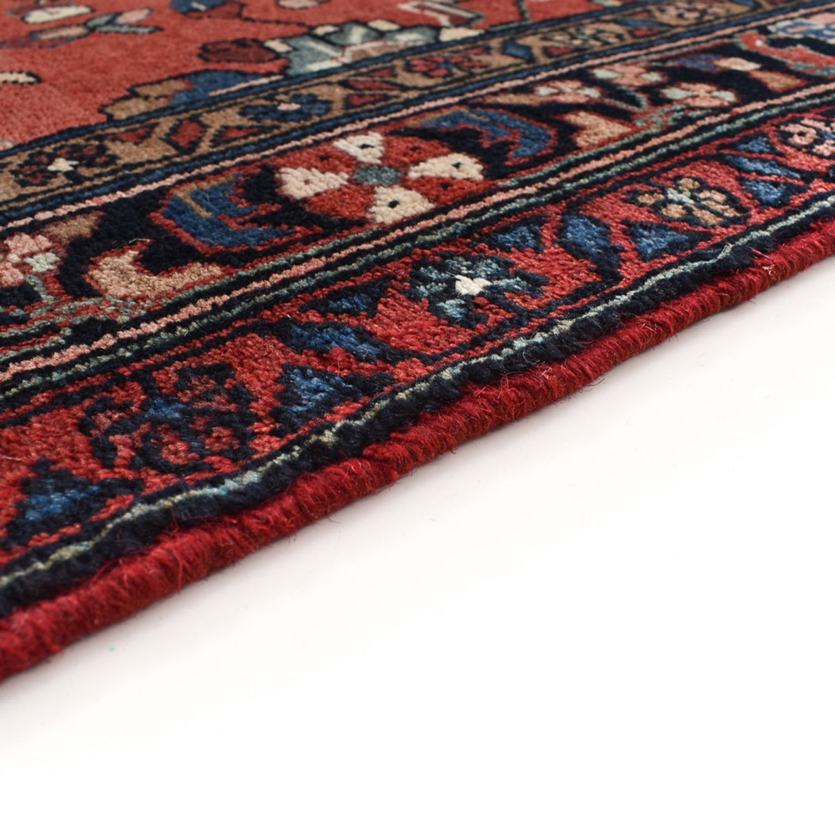 Alfombra de pasillo Alfombra persa - Nómada - 333 x 112 cm - rojo claro