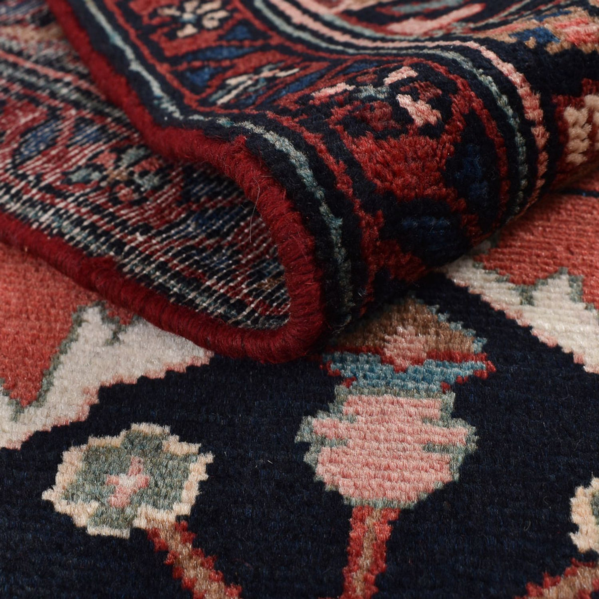 Alfombra de pasillo Alfombra persa - Nómada - 333 x 112 cm - rojo claro