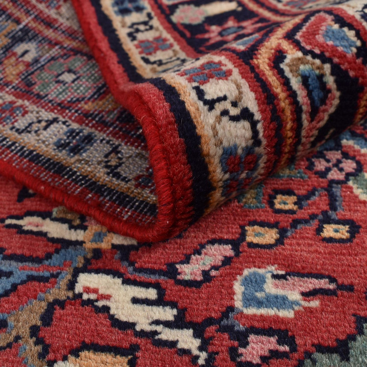 Alfombra de pasillo Alfombra persa - Nómada - 320 x 111 cm - rojo