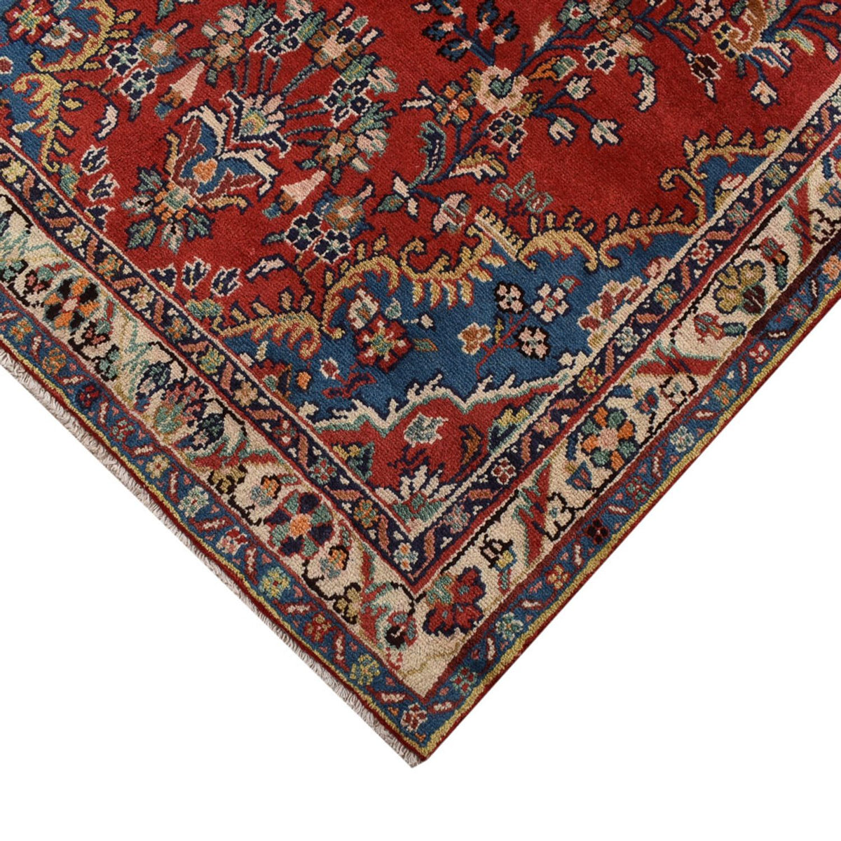 Alfombra de pasillo Alfombra persa - Nómada - 312 x 109 cm - rojo