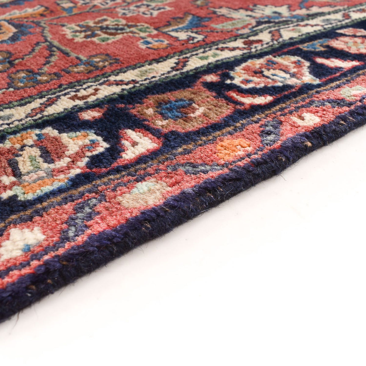 Alfombra de pasillo Alfombra persa - Nómada - 348 x 111 cm - rojo claro