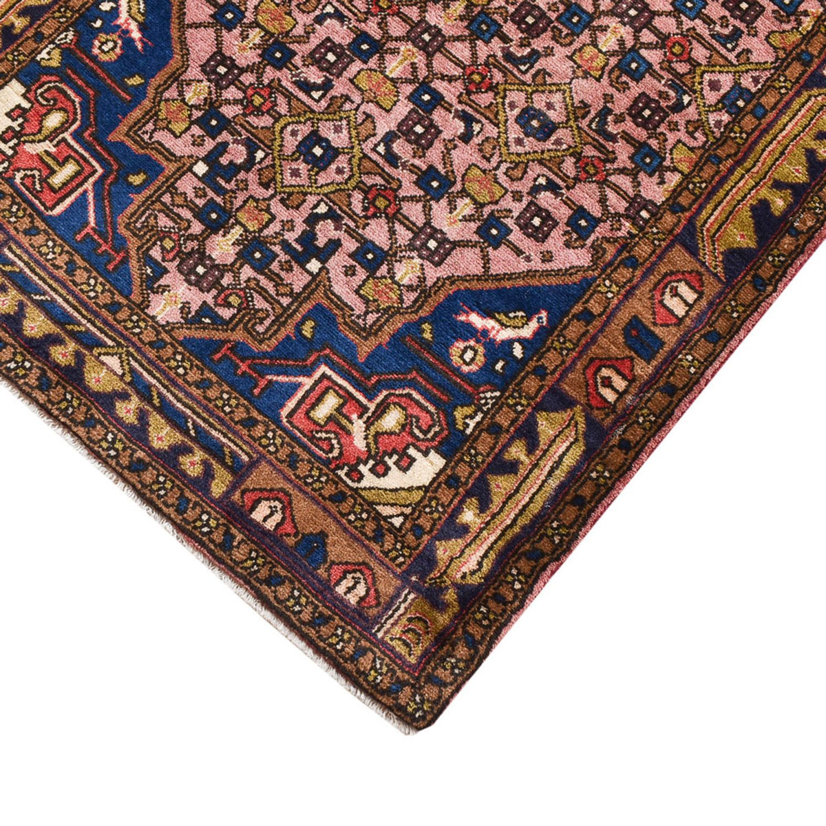 Alfombra de pasillo Alfombra persa - Nómada - 285 x 77 cm - rojo claro