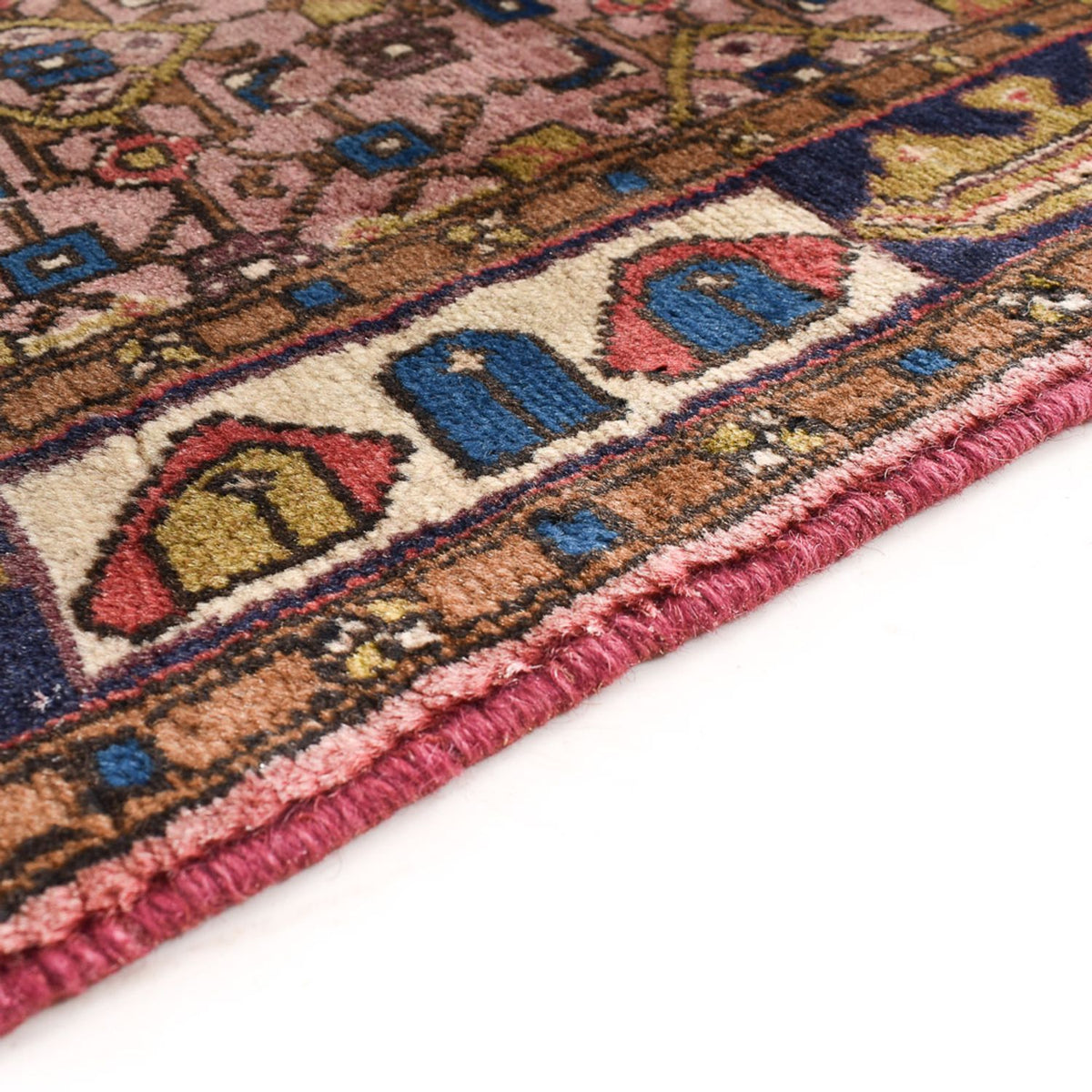 Alfombra de pasillo Alfombra persa - Nómada - 285 x 77 cm - rojo claro