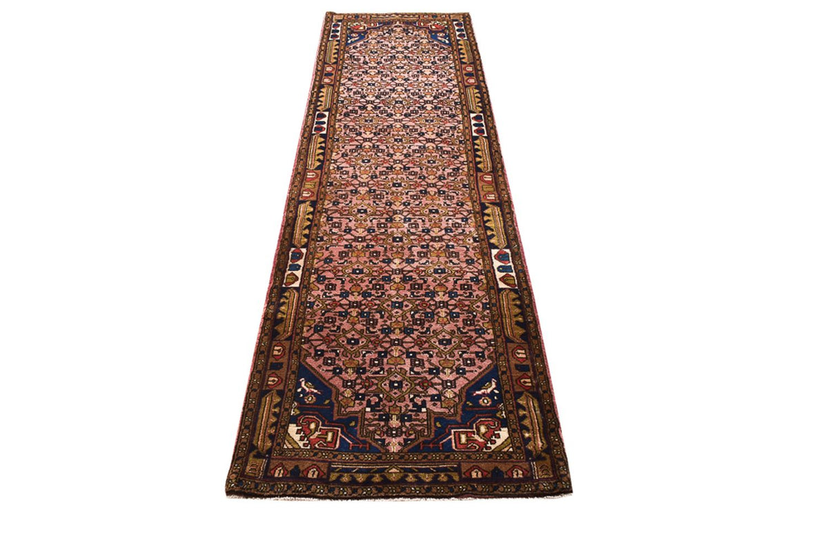 Alfombra de pasillo Alfombra persa - Nómada - 285 x 77 cm - rojo claro