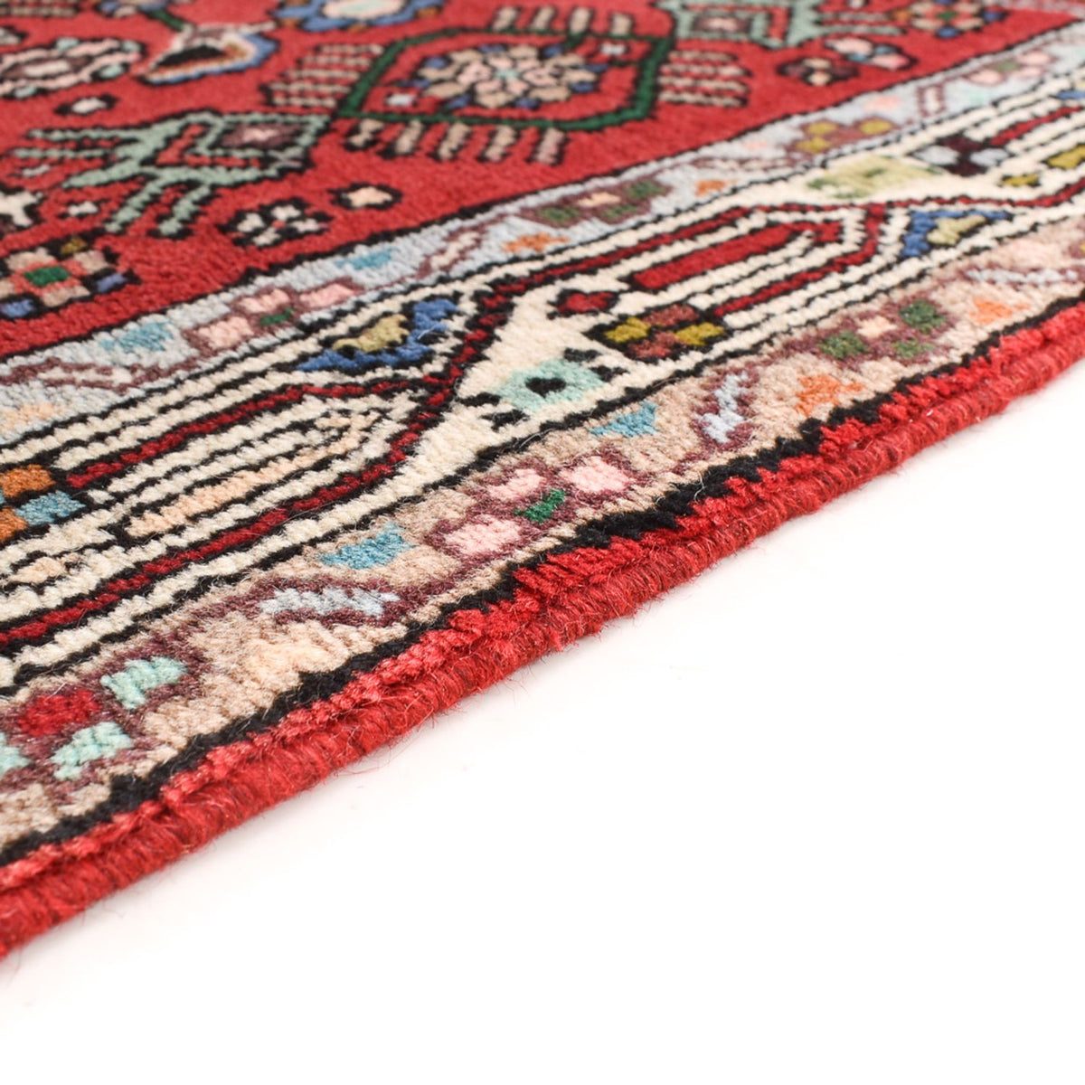 Alfombra de pasillo Alfombra persa - Nómada - 235 x 76 cm - rojo