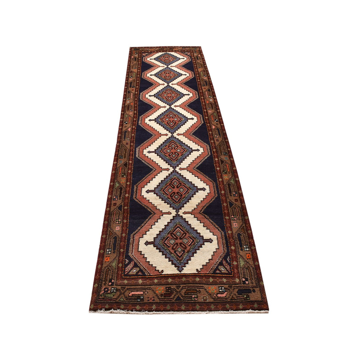 Alfombra de pasillo Alfombra persa - Nómada - 310 x 76 cm - multicolor