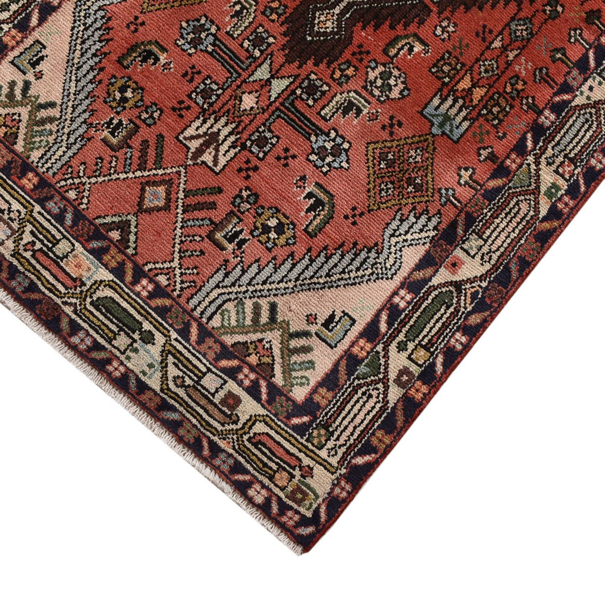 Alfombra de pasillo Alfombra persa - Nómada - 286 x 75 cm - rojo claro