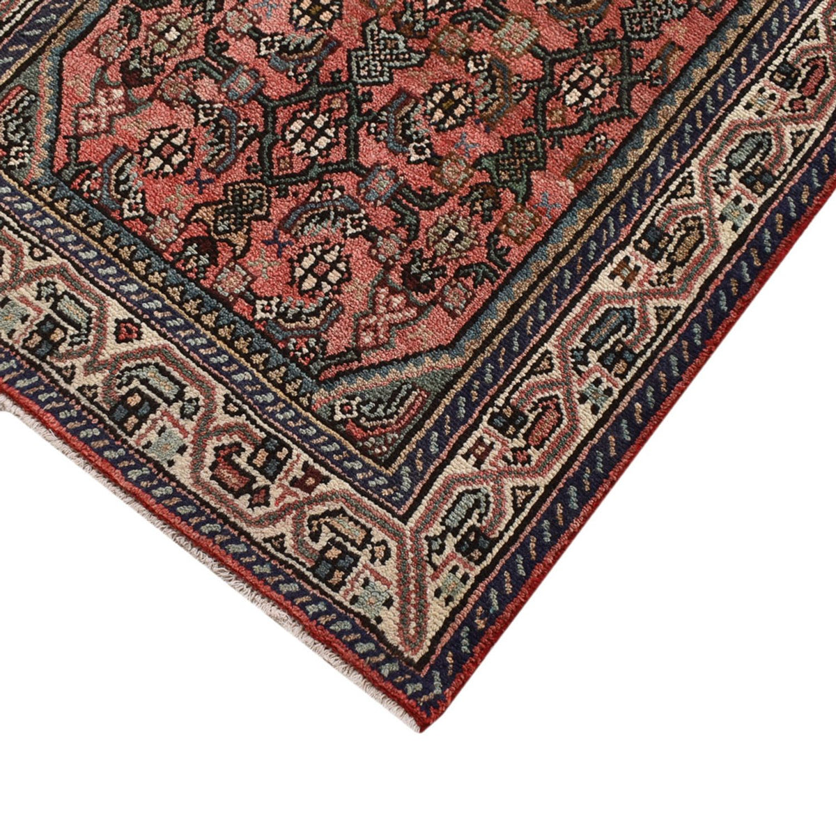 Alfombra de pasillo Alfombra persa - Nómada - 290 x 84 cm - rojo claro