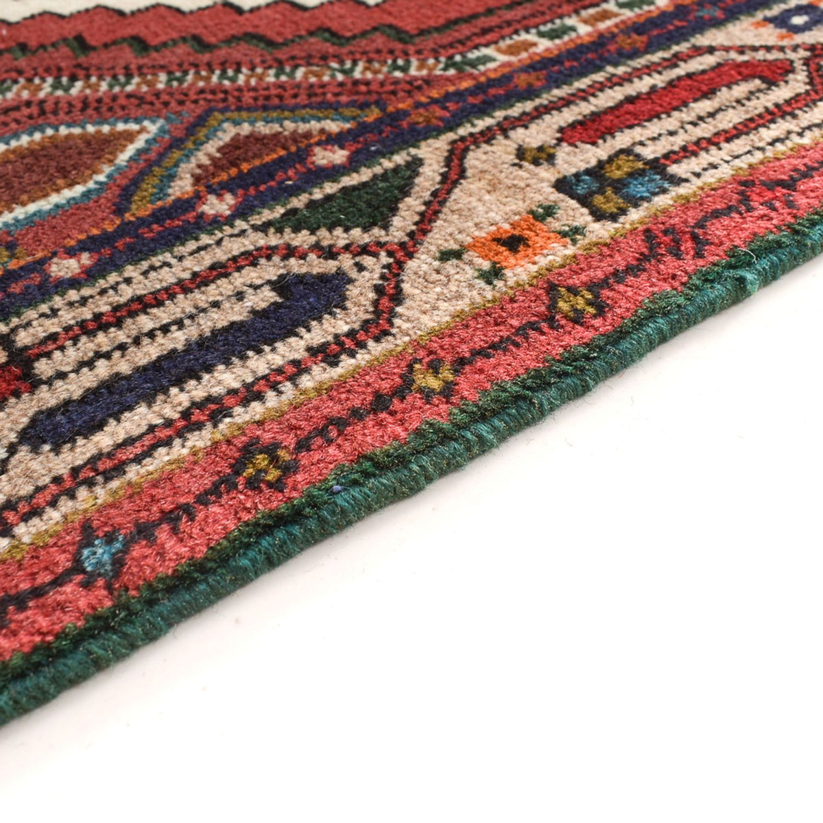 Alfombra de pasillo Alfombra persa - Nómada - 318 x 73 cm - rojo
