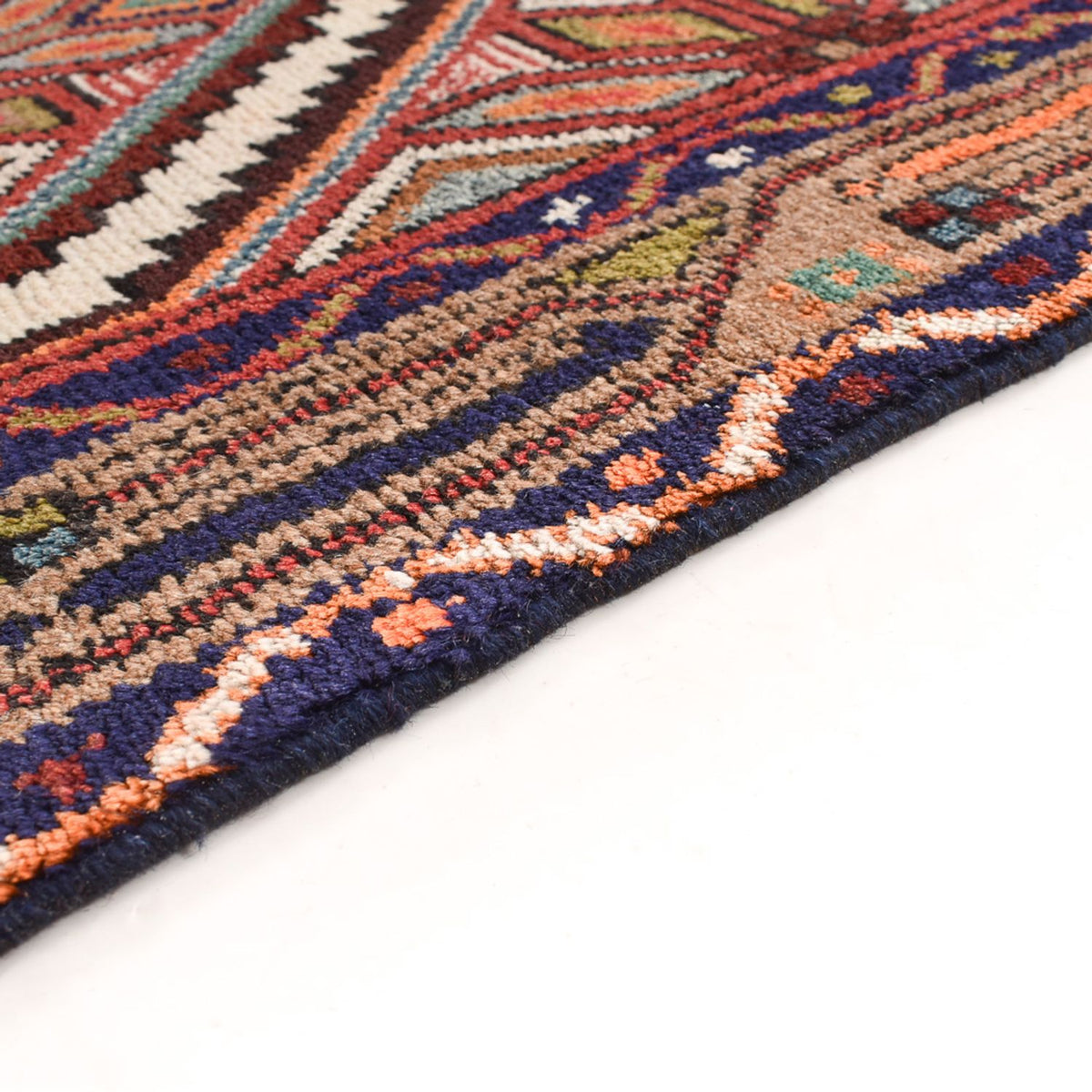 Alfombra de pasillo Alfombra persa - Nómada - 316 x 75 cm - rojo claro
