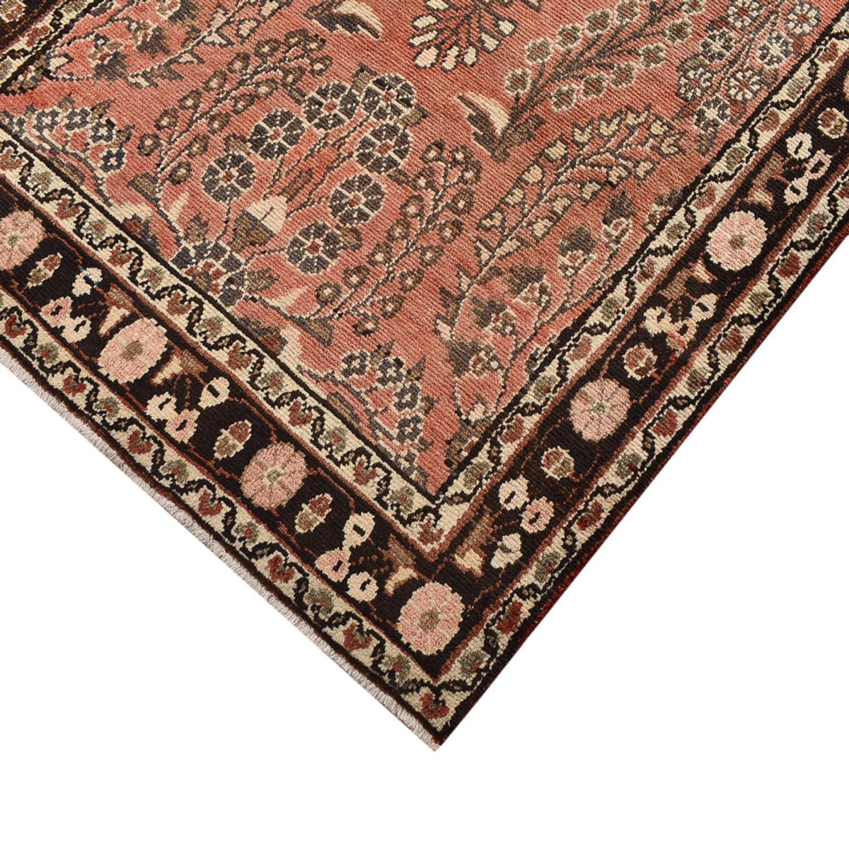 Alfombra de pasillo Alfombra persa - Clásica - 373 x 90 cm - rojo claro
