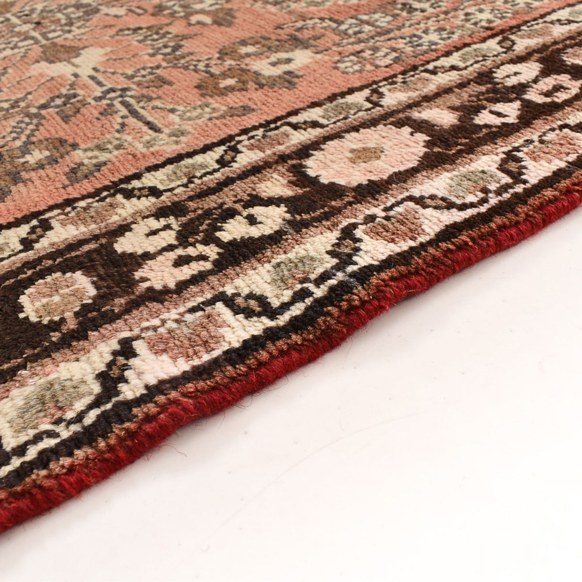 Alfombra de pasillo Alfombra persa - Clásica - 373 x 90 cm - rojo claro