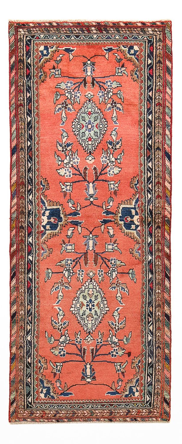 Alfombra de pasillo Alfombra persa - Nómada - 217 x 85 cm - naranja