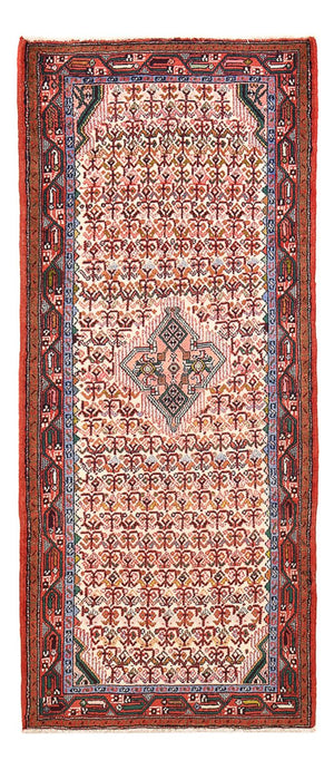 Alfombra de pasillo Alfombra persa - Nómada - 202 x 86 cm - rojo claro