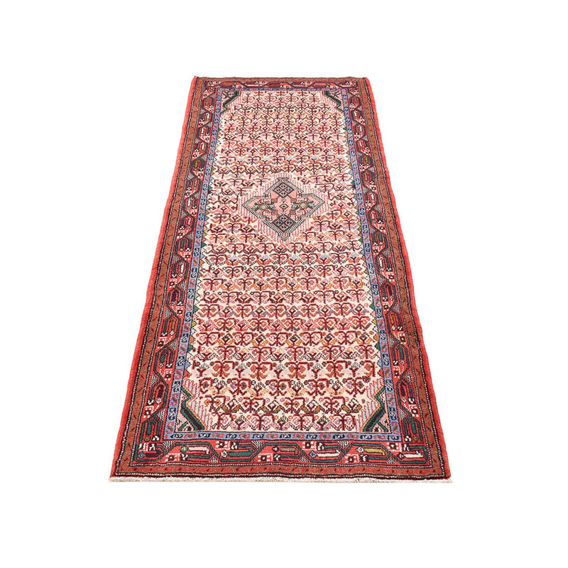 Alfombra de pasillo Alfombra persa - Nómada - 202 x 86 cm - rojo claro