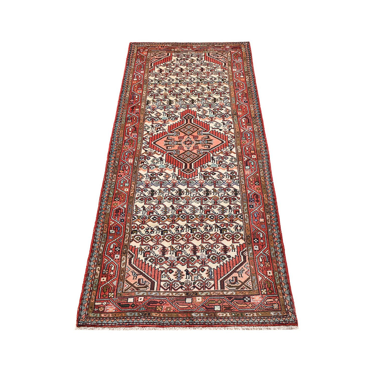 Alfombra de pasillo Alfombra persa - Nómada - 194 x 78 cm - arena