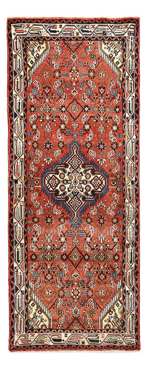 Alfombra de pasillo Alfombra persa - Nómada - 189 x 70 cm - rojo