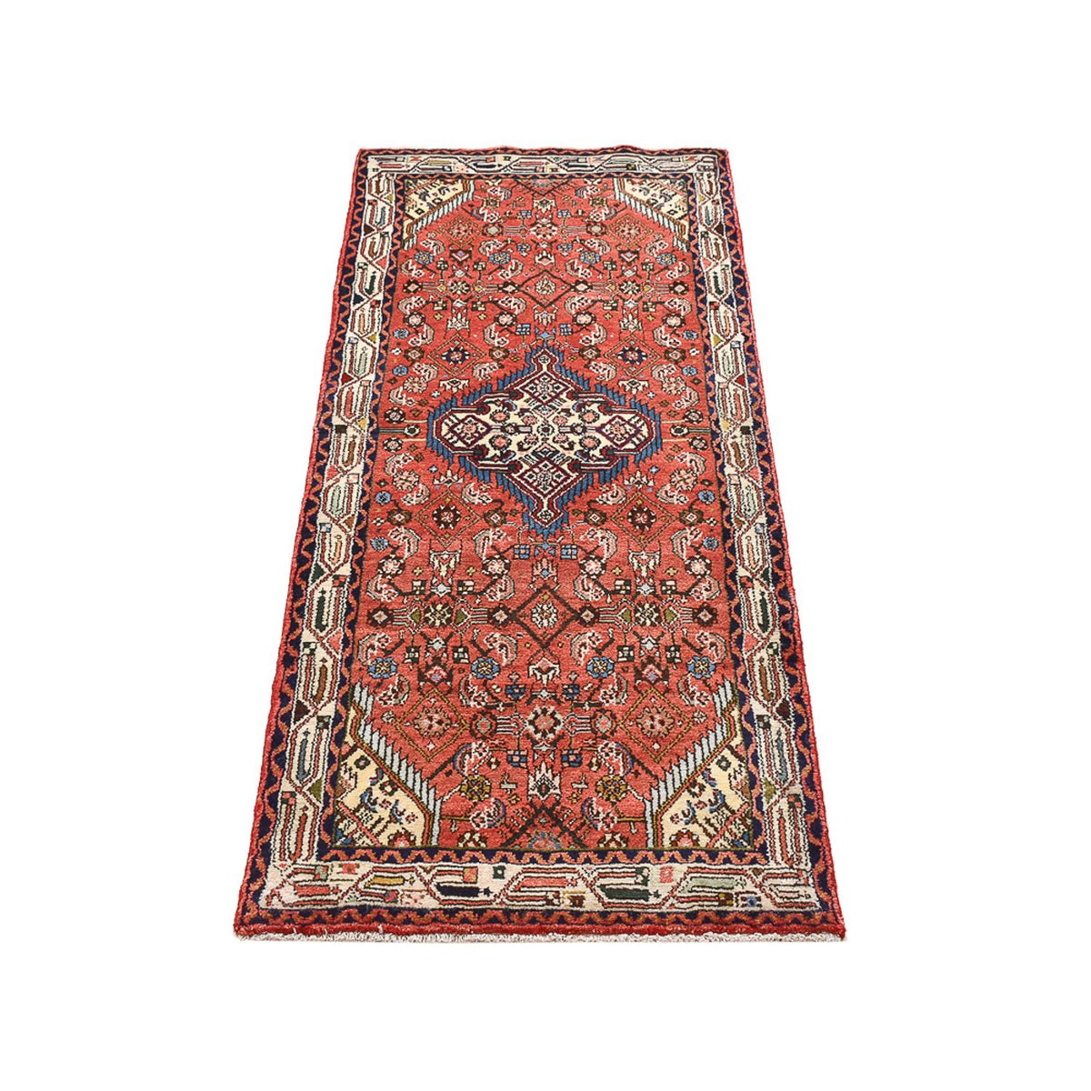 Alfombra de pasillo Alfombra persa - Nómada - 189 x 70 cm - rojo