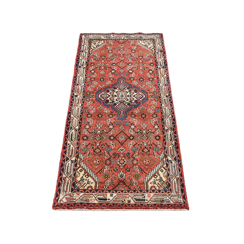 Alfombra de pasillo Alfombra persa - Nómada - 189 x 70 cm - rojo