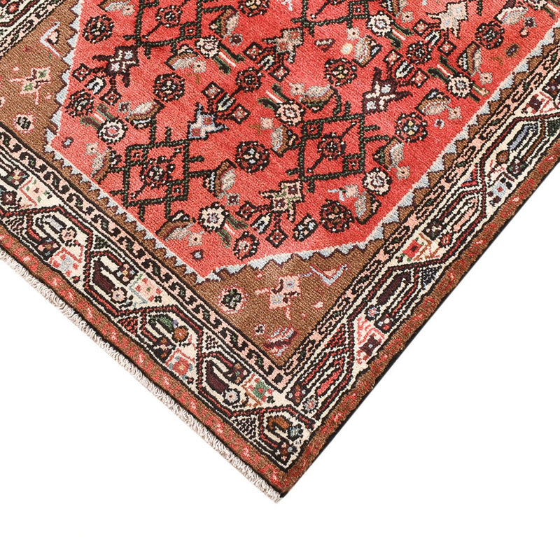 Alfombra de pasillo Alfombra persa - Nómada - 203 x 74 cm - rojo claro