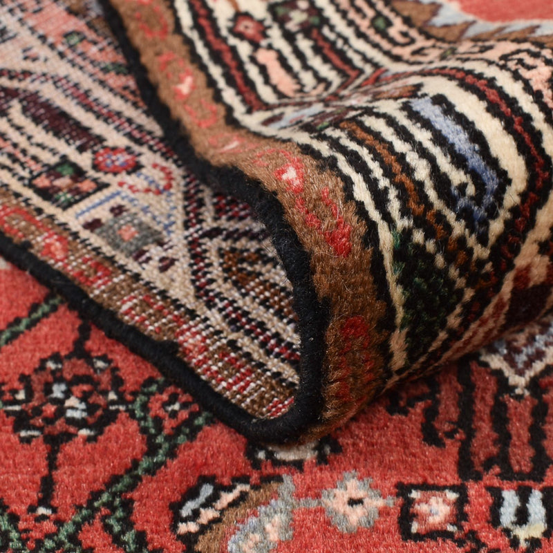 Alfombra de pasillo Alfombra persa - Nómada - 203 x 74 cm - rojo claro