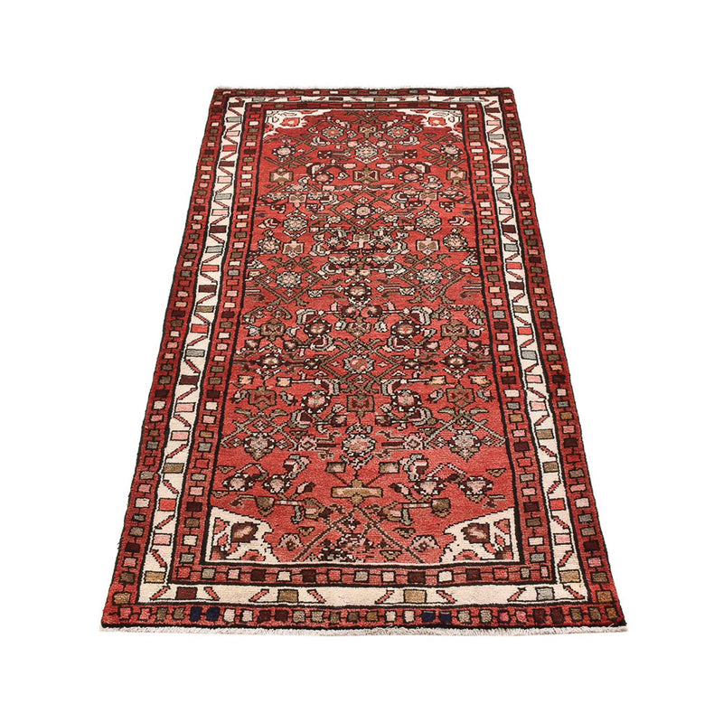 Alfombra persa - Nómada - 169 x 82 cm - rojo