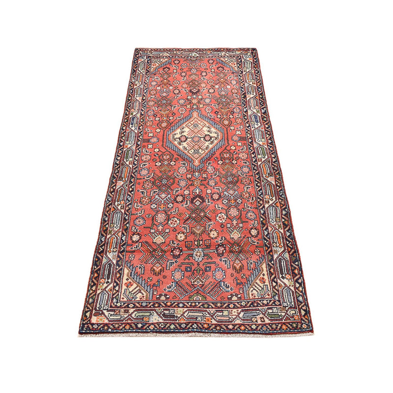 Alfombra de pasillo Alfombra persa - Nómada - 194 x 77 cm - rojo claro