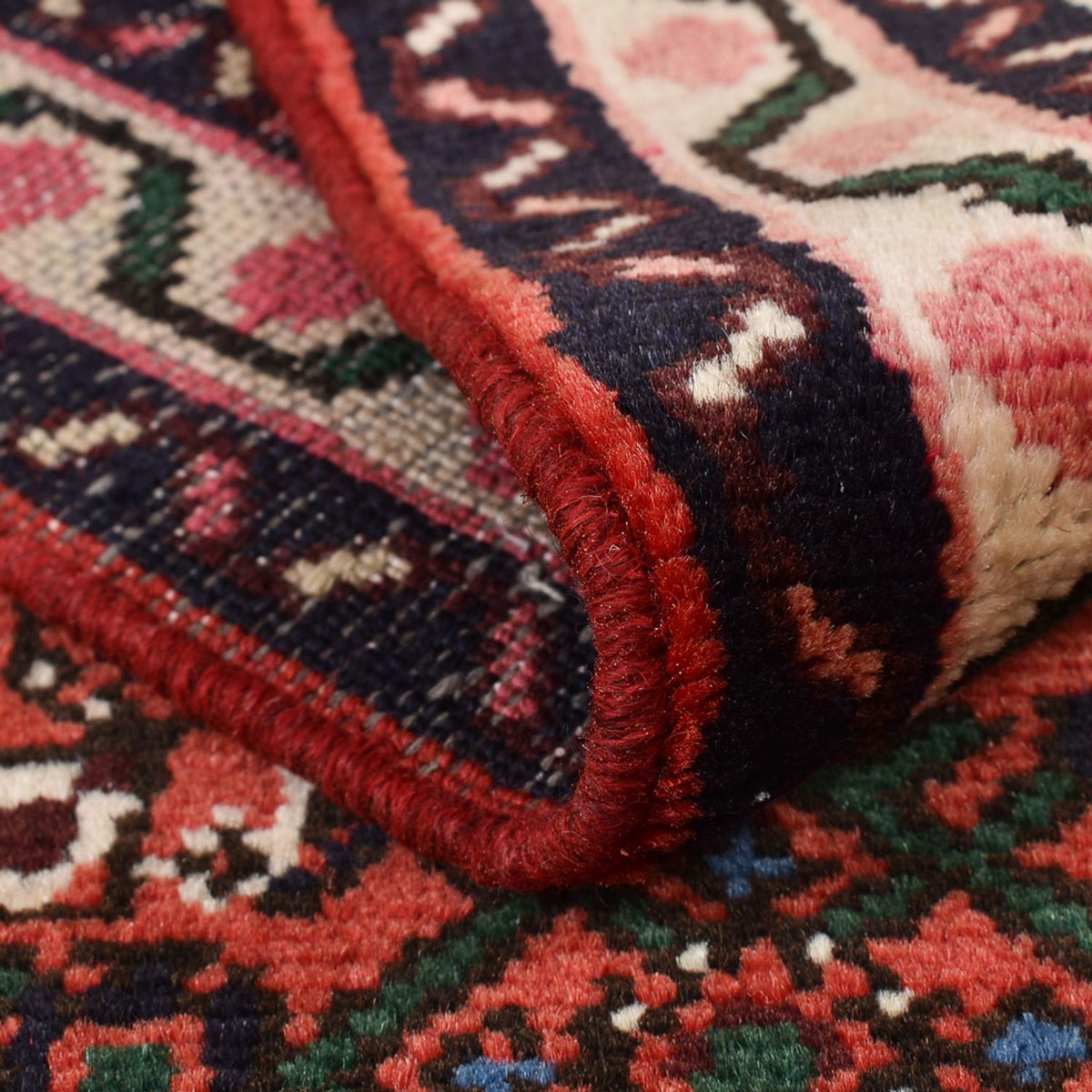 Alfombra de pasillo Alfombra persa - Nómada - 188 x 68 cm - rojo