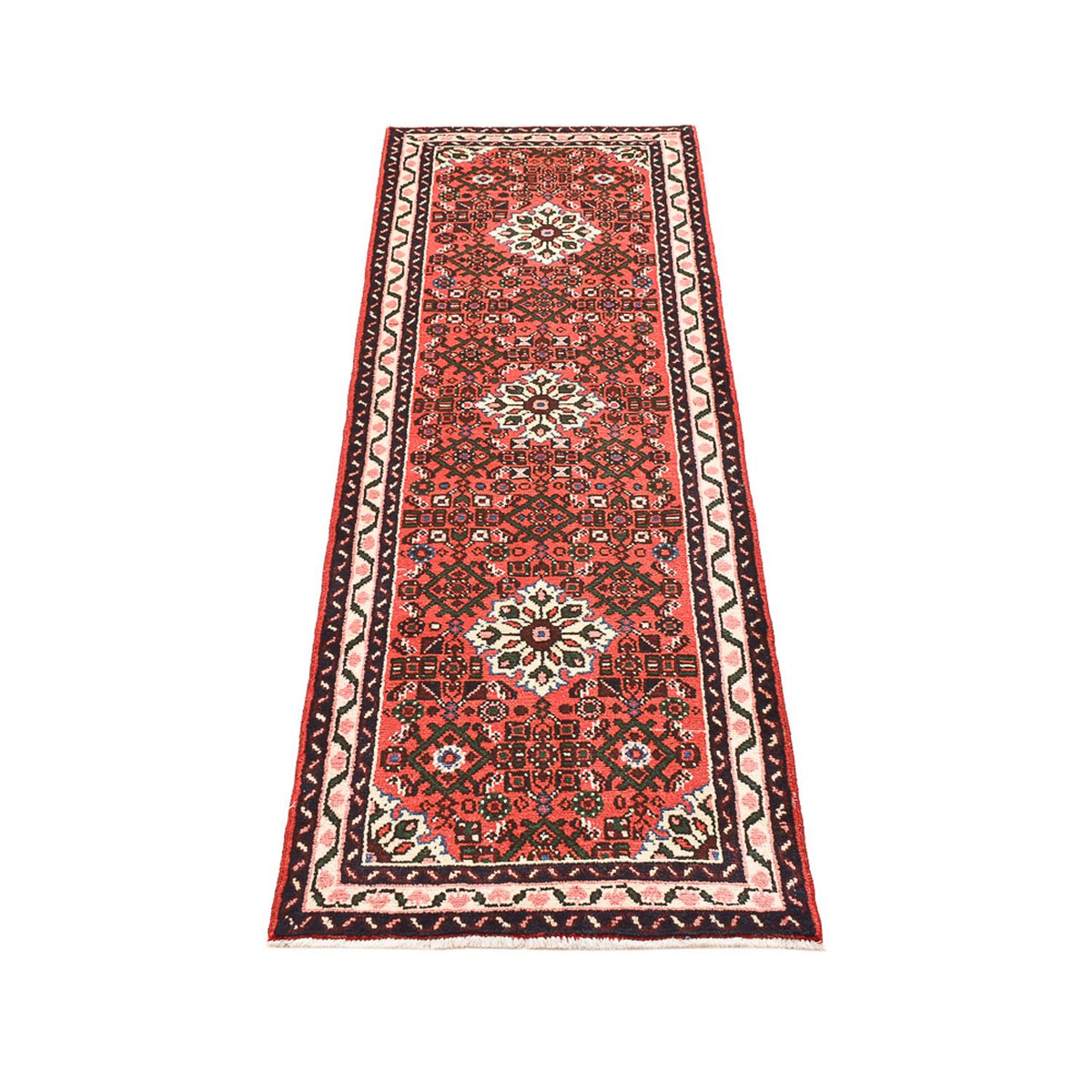Alfombra de pasillo Alfombra persa - Nómada - 188 x 68 cm - rojo