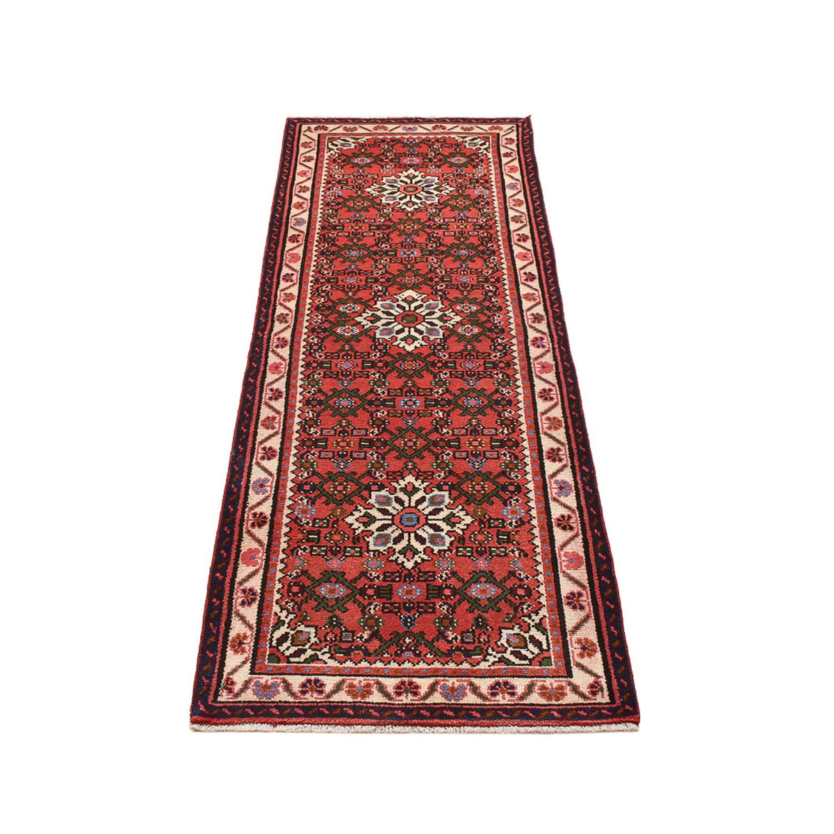 Alfombra de pasillo Alfombra persa - Nómada - 192 x 71 cm - rojo